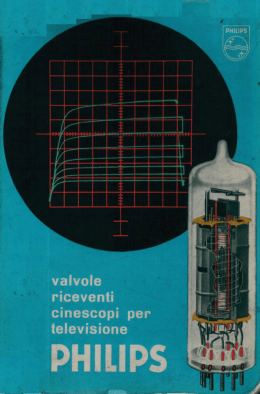 Valvole riceventi e cinescopi Philips 1962