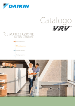 DAIKIN catalogo sistemi vrv