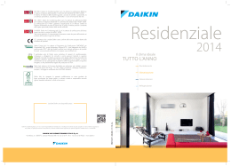 Daikin Catalogo Residenziale 2014