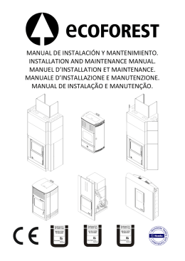 MANUAL DE INSTALACI&Oacute;N Y MANTENIMIENTO