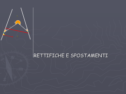 rettifiche e spostamenti - Collegio dei Geometri della provincia di