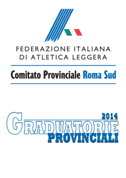 Graduatorie Provinciali 2014
