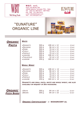 the price list