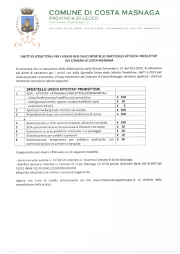 allegato - Comune di Costa Masnaga
