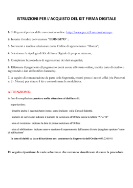 istruzioni - Ordine Ingegneri Monza e Brianza