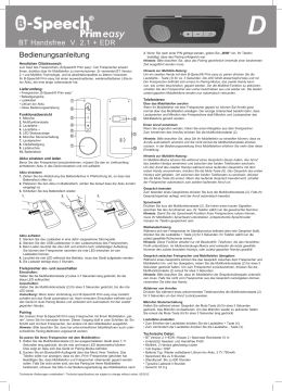 Manual B-Speech Prim Easy(multilingual)