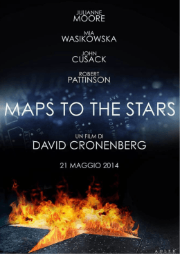 Maps To The Stars - Studio PUNTOeVIRGOLA