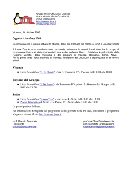 Vicenza Bassano del Grappa Schio - Istituto Comprensivo "G.Rodari"