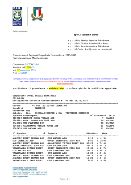 Lettera a mezzo posta elettronica
