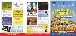 ROMA OPEN 2009 - Associazione Nazionale Maestri di Ballo