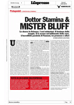 lEspresso - Movimento per la Vita