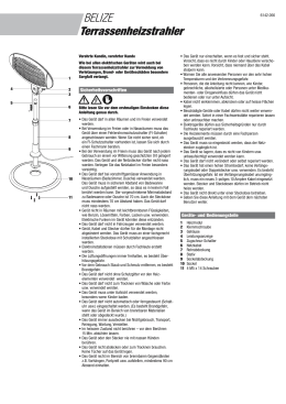 BELIZE Terrassenheizstrahler - Migros