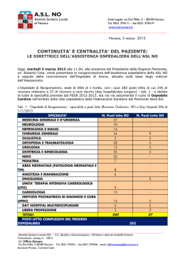 Leggi il comunicato stampa