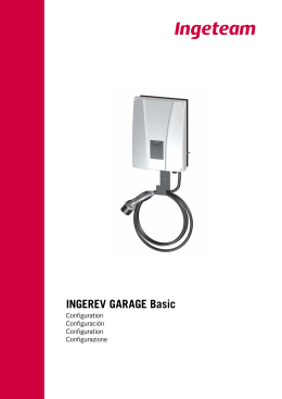 Guida Configurazione INGEREV GARAGE Basic