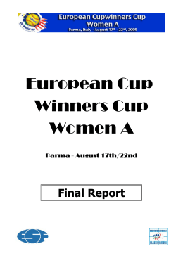 European Cup Winners Cup Women A