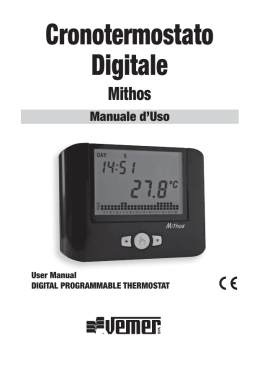 PDF – Manuale VE328100 Mithos Bianco