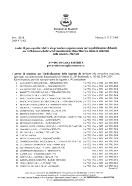 Leggi - Comune di Marcon