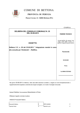 Integrazioni membri in seno alla Consulta