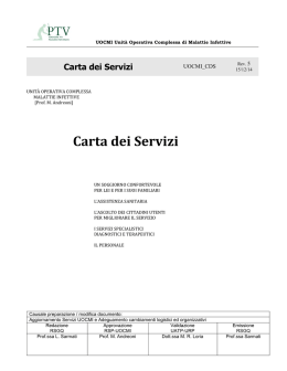 U.O.C. Servizio di Malattie Infettive e Day Hospital