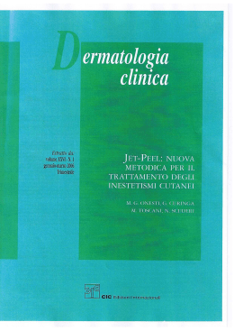 Dermatologia Clinica, Vol XXVI, Nr. 1