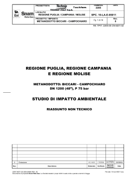 Studio Impatto Ambientale