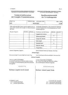 n. 6 del 26.03.2015 - Kurhaus & Stadttheater Meran