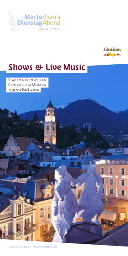 Shows & Live Music