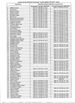 liceo scientifico sta tale &ldquo;leonardo c ocit &rdquo; alba