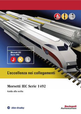 Morsetti IEC Serie 1492 LLeccellenza nei collegamenti