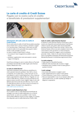 I vantaggi della carta in sintesi PDF