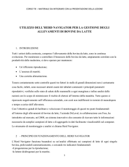 sistemi monitoraggio e controllo benessere bovine (hn)