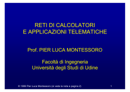 I modem - diegm - Università degli Studi di Udine