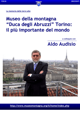 Museo della montagna &ldquo;Duca degli Abruzzi&rdquo;