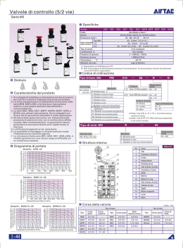 VALVOLE DI CONTROLLO 5 VIE SERIE M5