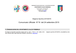 COPPA ITALIA PROPOSTA