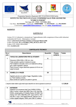 allegato f - "E. Fermi" Vittoria