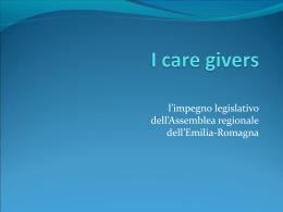 I care givers - ASP Cesena