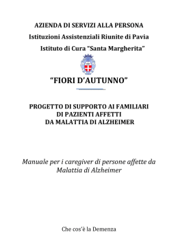 Manuale per i caregiver