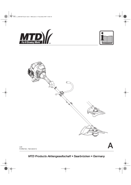 MTD Products Aktiengesellschaft √ SaarbrΩcken