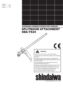 SPLITBOOM ATTACHMENT SBA-TX24