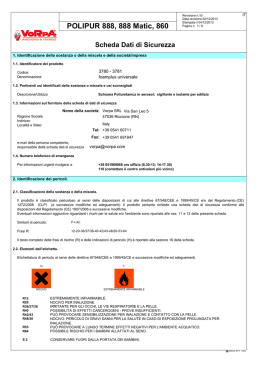 PIGAL spa POLIPUR 888, 888 Matic, 860 PIGAL spa POLIPUR