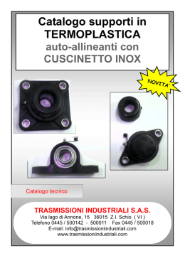 pagina iniziale catalogo - Trasmissioni Industriali S.a.s.