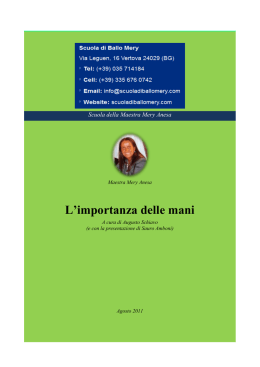 L`importanza delle mani