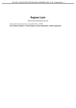 degenza a gestione infermieristica
