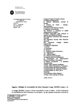 Sapienza - Universit&agrave; di Roma