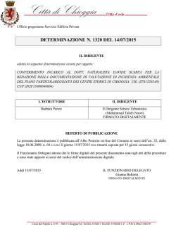 scarica allegato - Comune di Chioggia