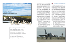 Runway Incursions - Aeronautica Militare Italiana