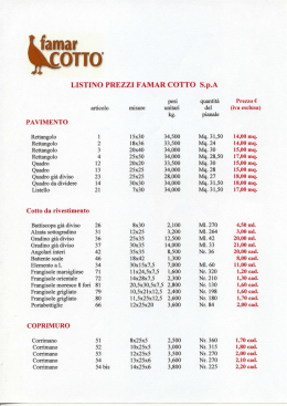 COTTO&reg; - Famar Cotto