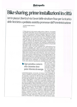 metropolis2 - Bike sharing Salerno