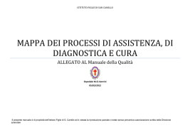 Mappa dei processi - Ospedale MG Vannini